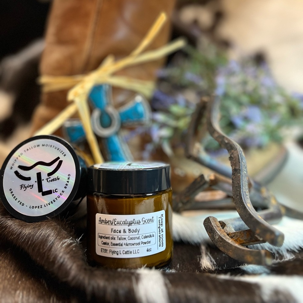 Grass Fed Beef Tallow Moisturizer for Face and Body!